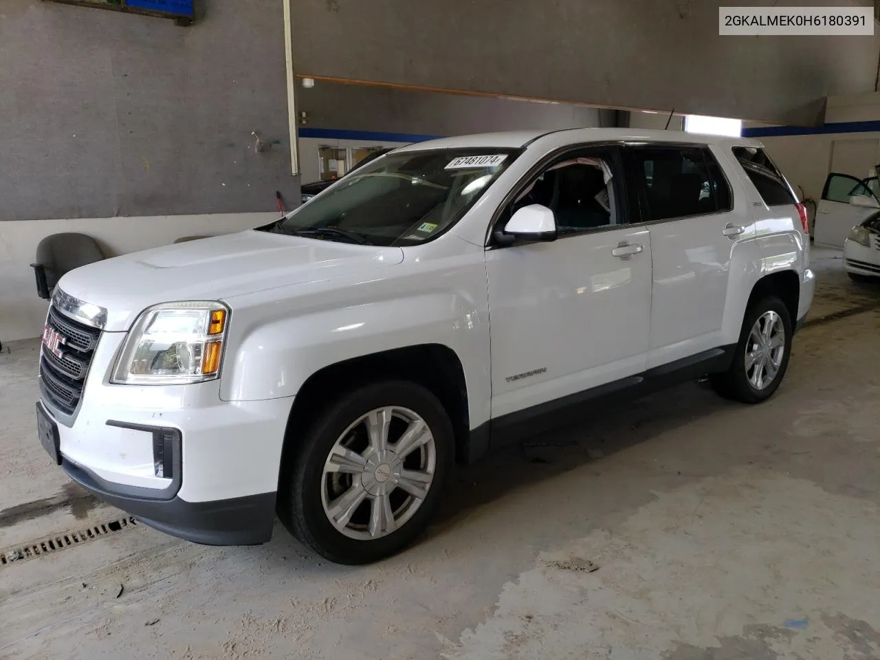 2017 GMC Terrain Sle VIN: 2GKALMEK0H6180391 Lot: 67481074