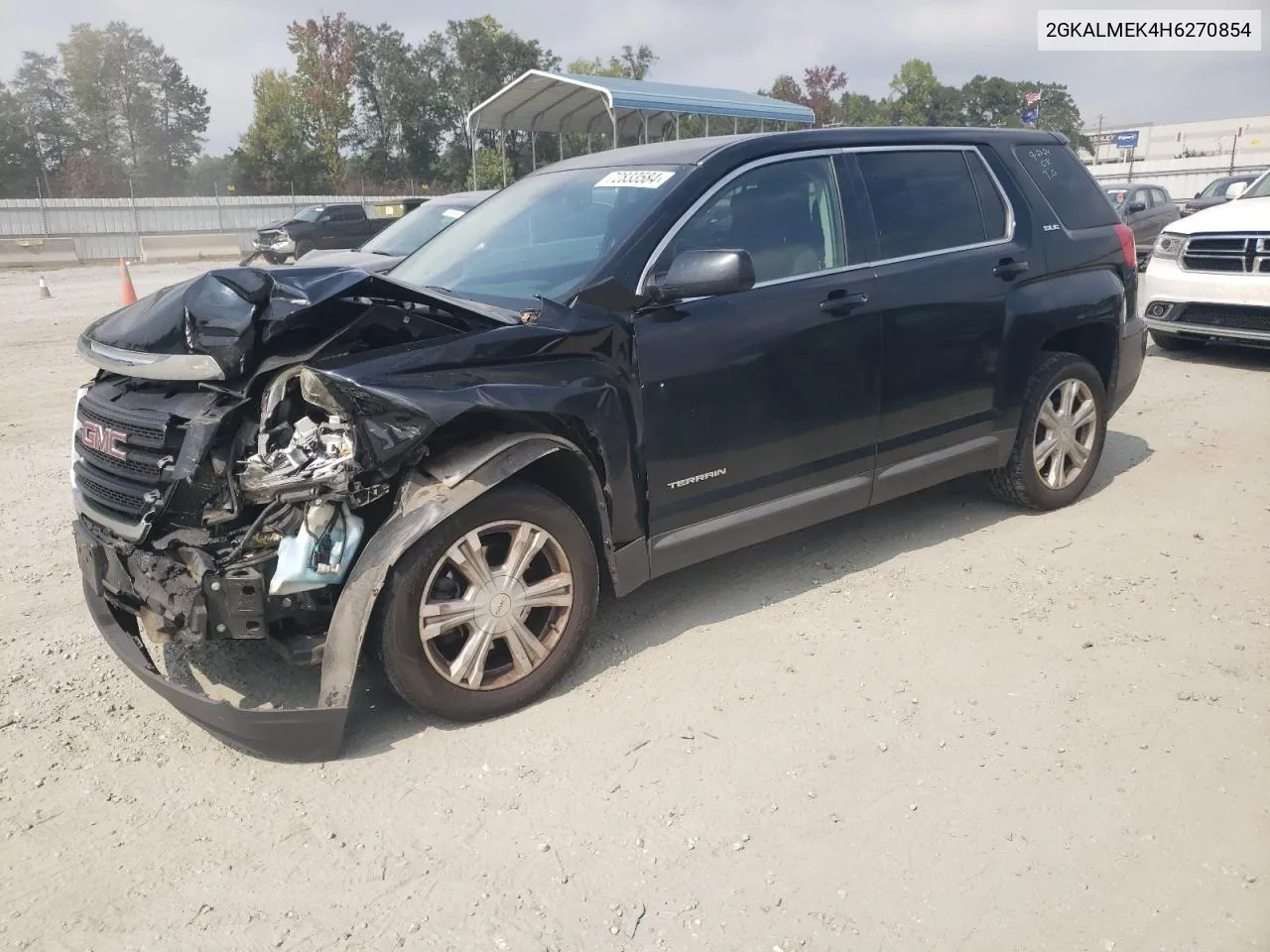 2GKALMEK4H6270854 2017 GMC Terrain Sle