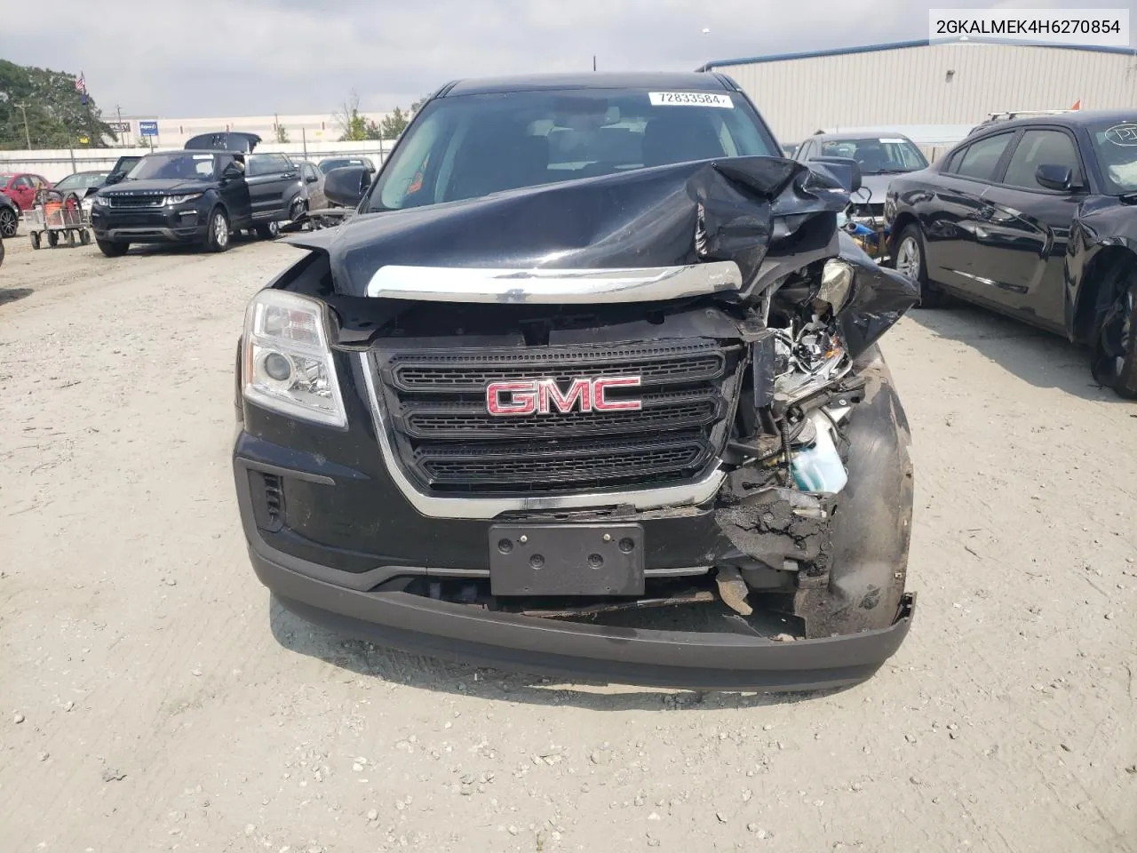 2017 GMC Terrain Sle VIN: 2GKALMEK4H6270854 Lot: 72833584