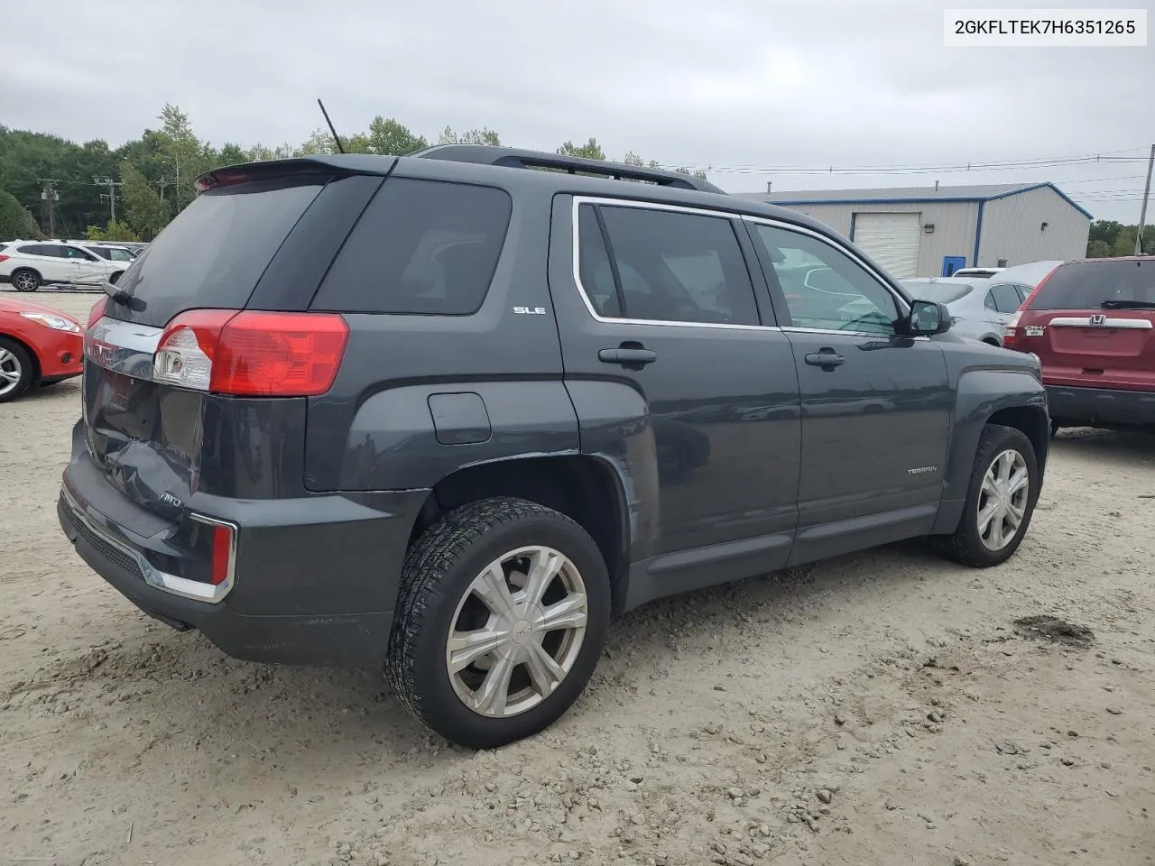 2017 GMC Terrain Sle VIN: 2GKFLTEK7H6351265 Lot: 73091594