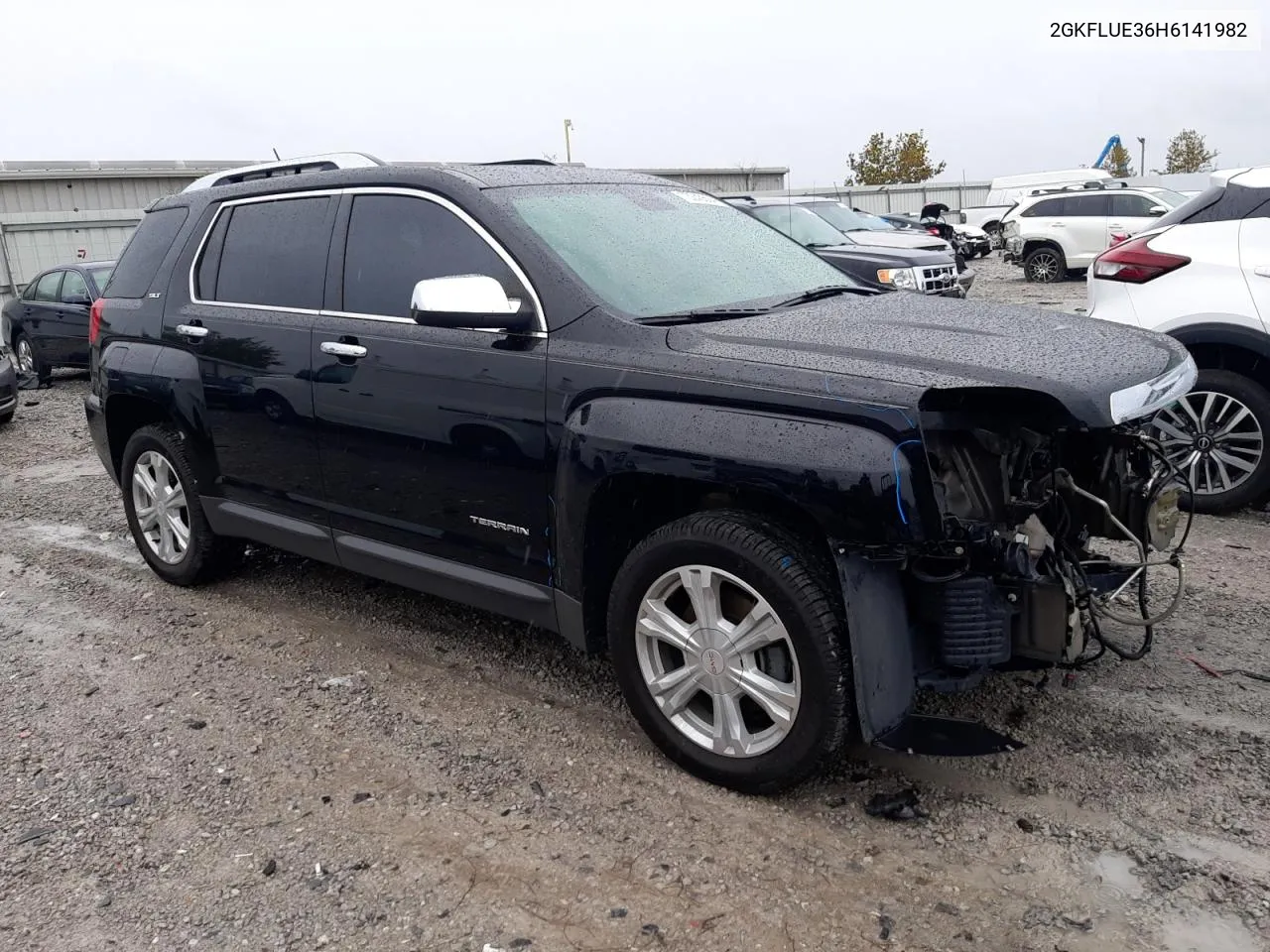 2017 GMC Terrain Slt VIN: 2GKFLUE36H6141982 Lot: 73243504