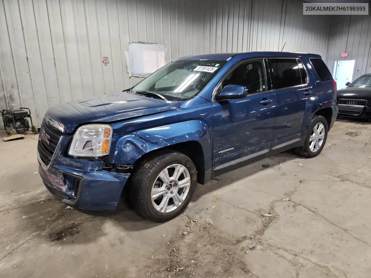 2GKALMEK7H6198595 2017 GMC Terrain Sle