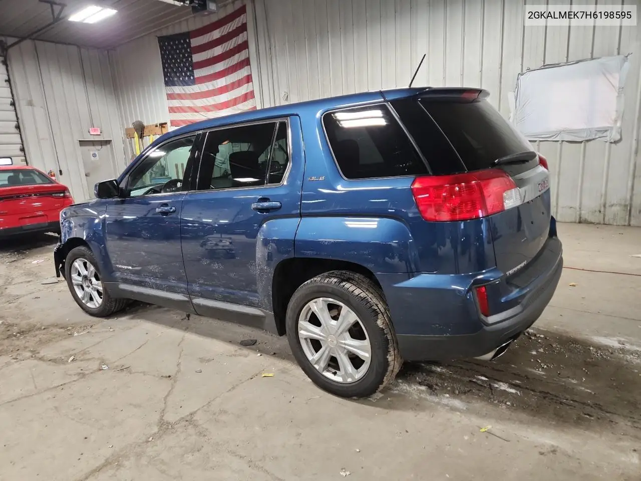 2GKALMEK7H6198595 2017 GMC Terrain Sle