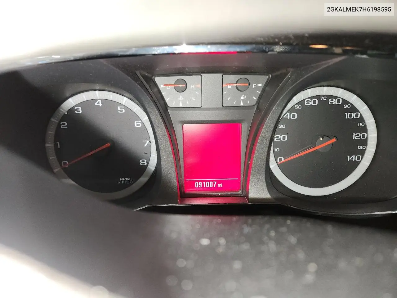 2GKALMEK7H6198595 2017 GMC Terrain Sle