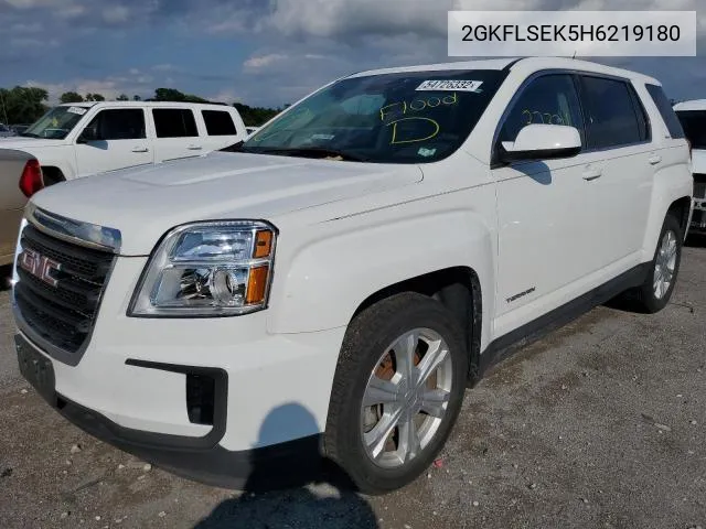 2GKFLSEK5H6219180 2017 GMC Terrain Sle