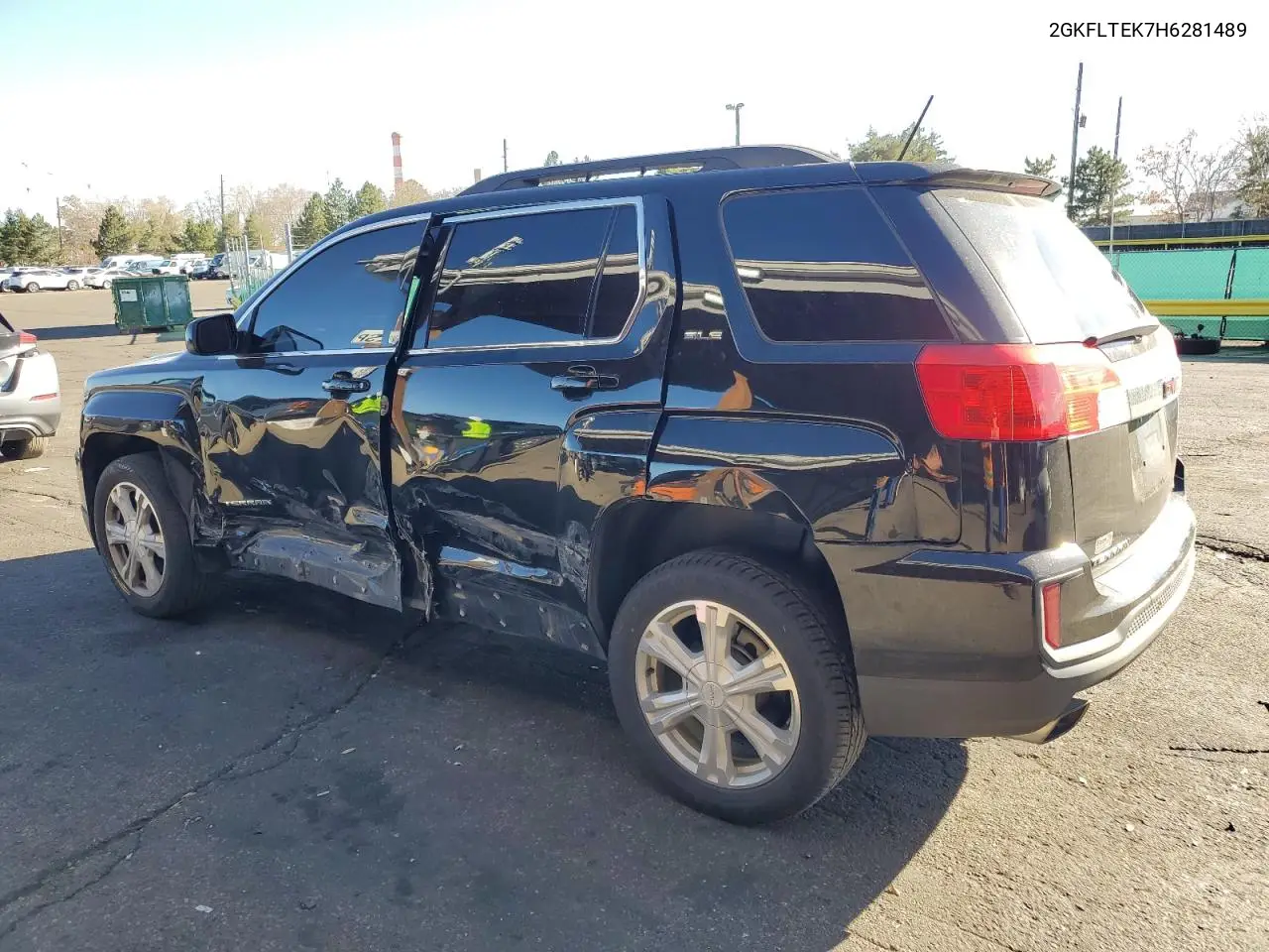 2GKFLTEK7H6281489 2017 GMC Terrain Sle