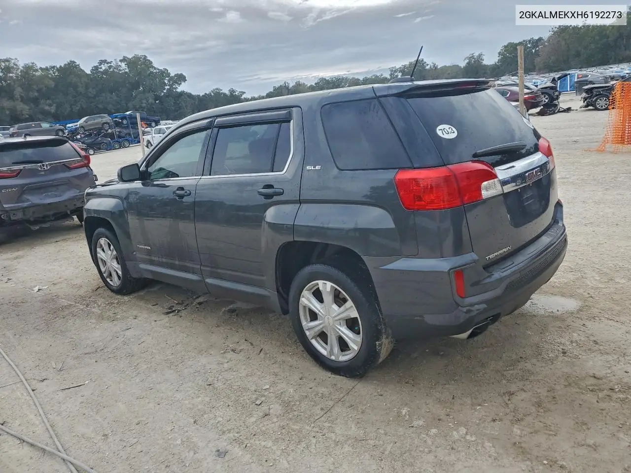 2GKALMEKXH6192273 2017 GMC Terrain Sle