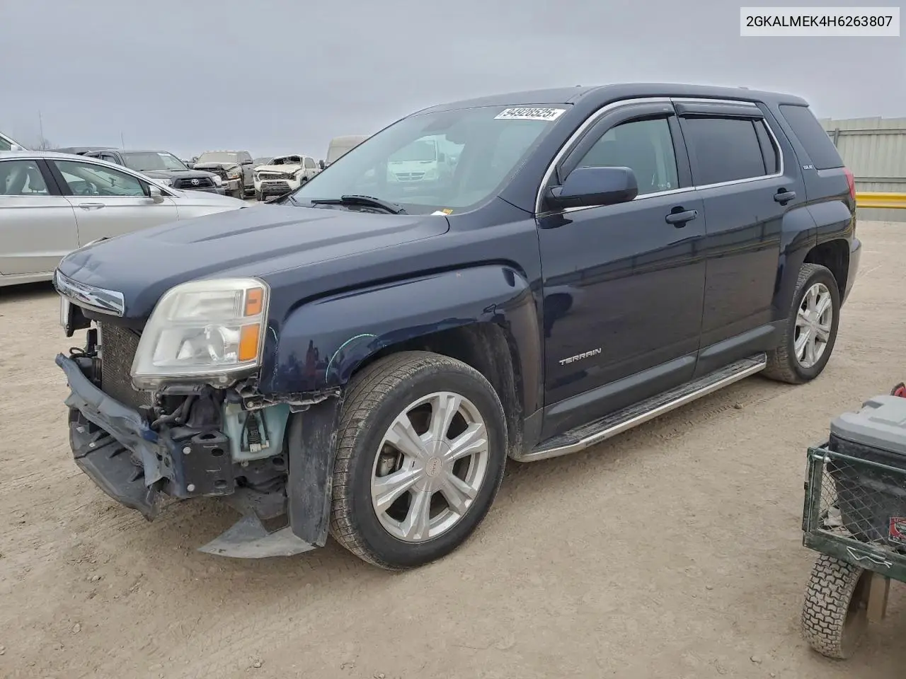 2GKALMEK4H6263807 2017 GMC Terrain Sle