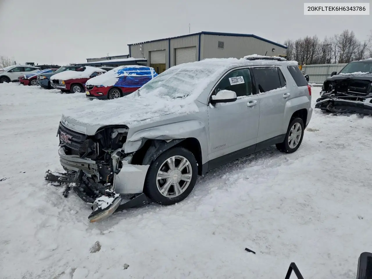 2GKFLTEK6H6343786 2017 GMC Terrain Sle