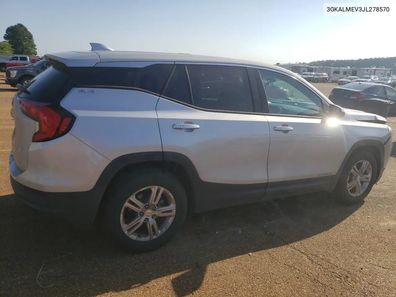 2018 GMC Terrain Sle VIN: 3GKALMEV3JL278570 Lot: 60350484