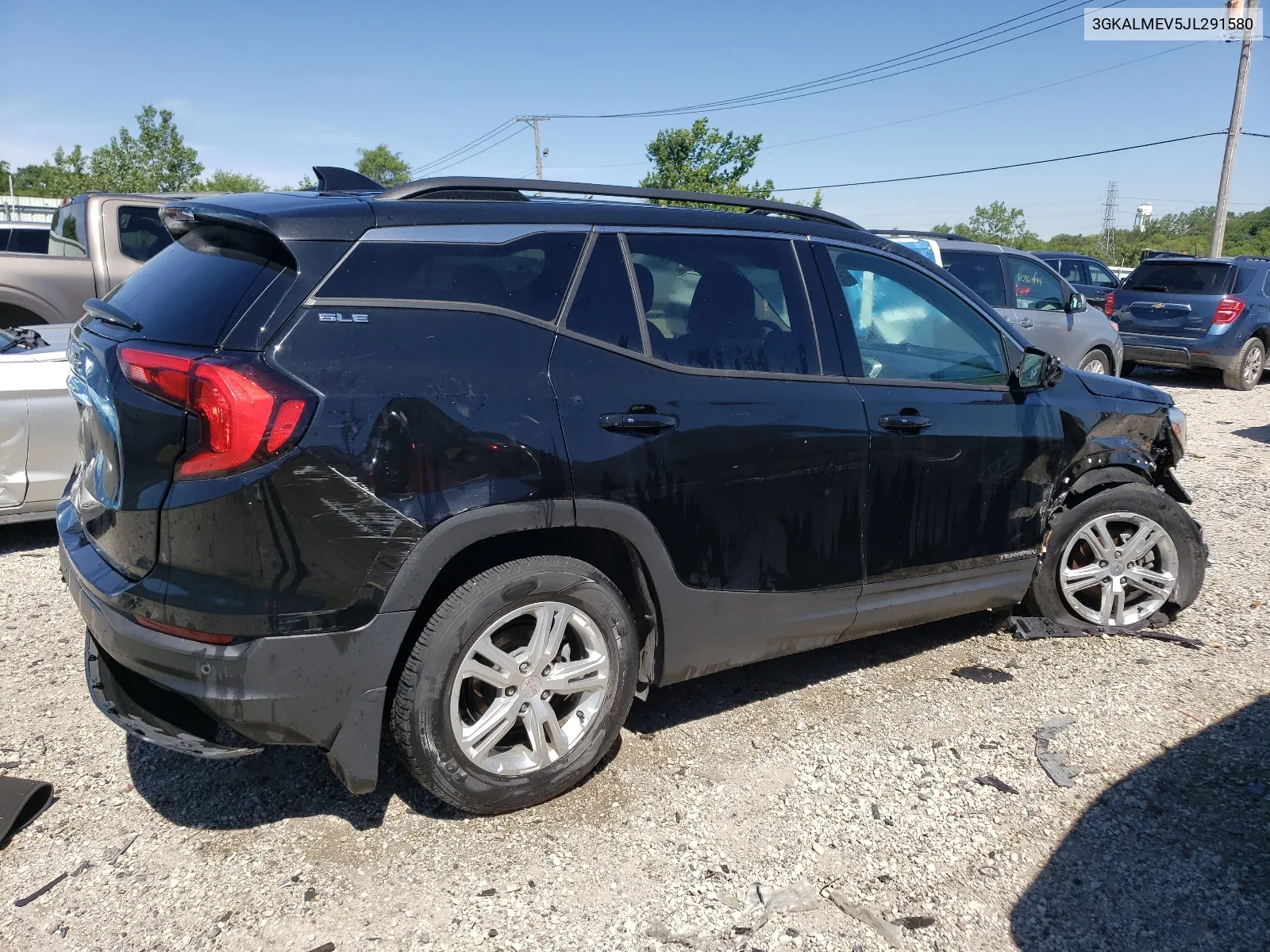 2018 GMC Terrain Sle VIN: 3GKALMEV5JL291580 Lot: 61406284