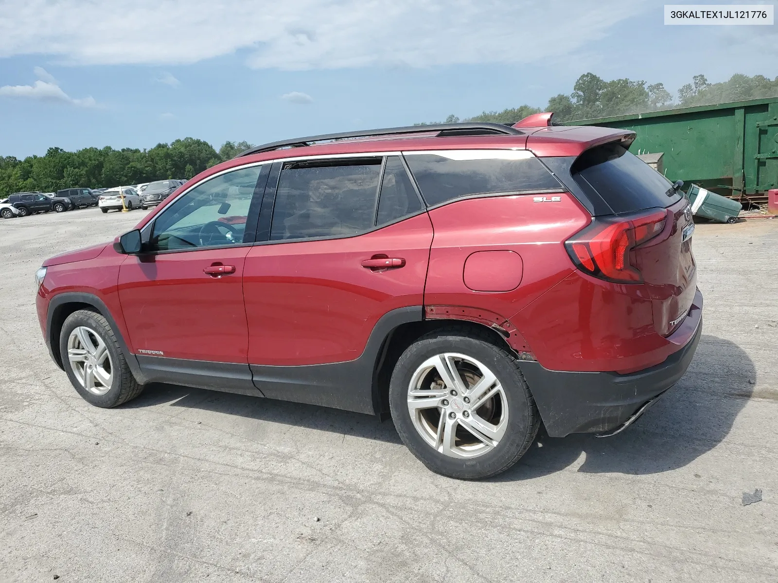 2018 GMC Terrain Sle VIN: 3GKALTEX1JL121776 Lot: 62650694