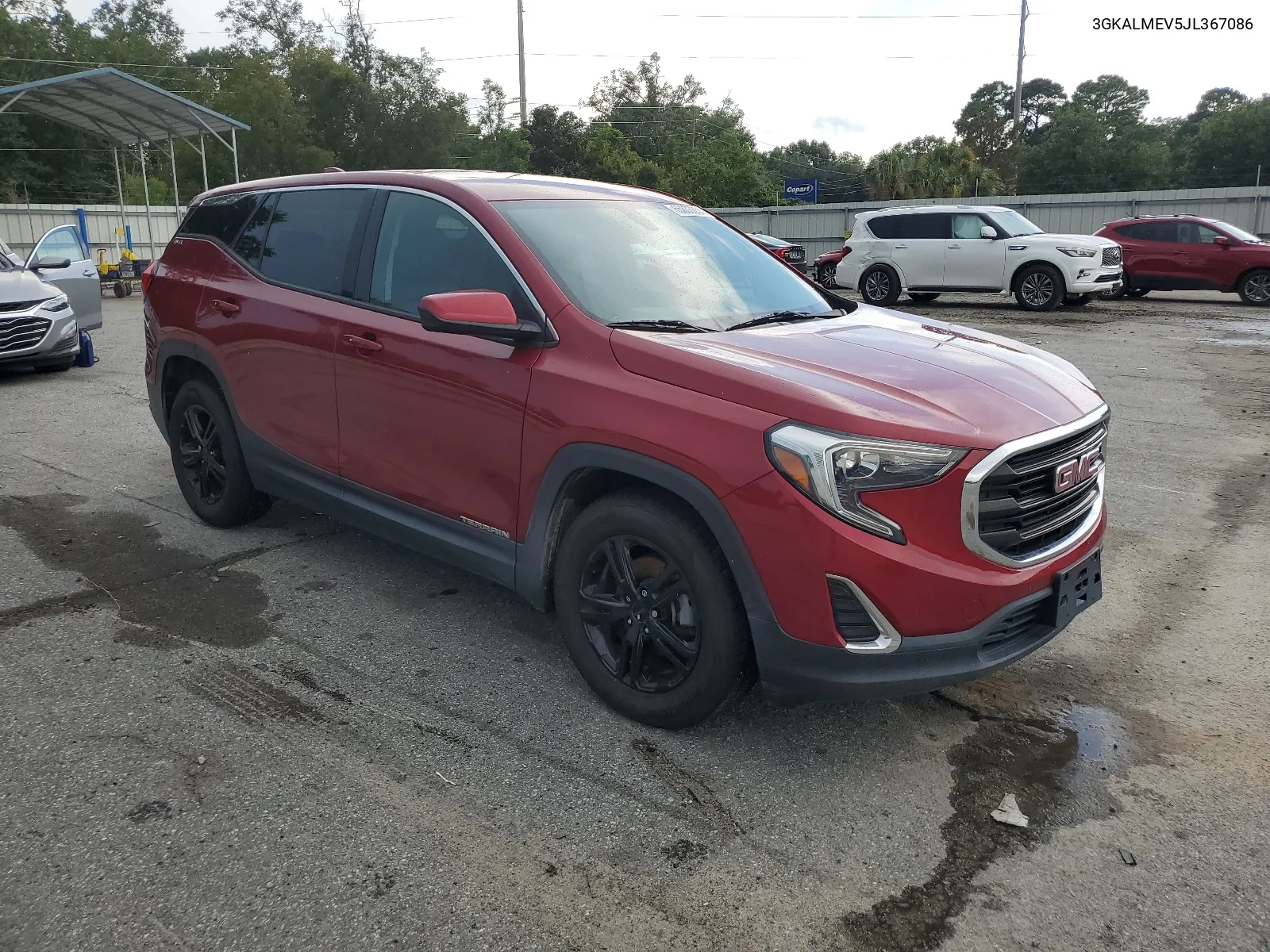 2018 GMC Terrain Sle VIN: 3GKALMEV5JL367086 Lot: 65833634