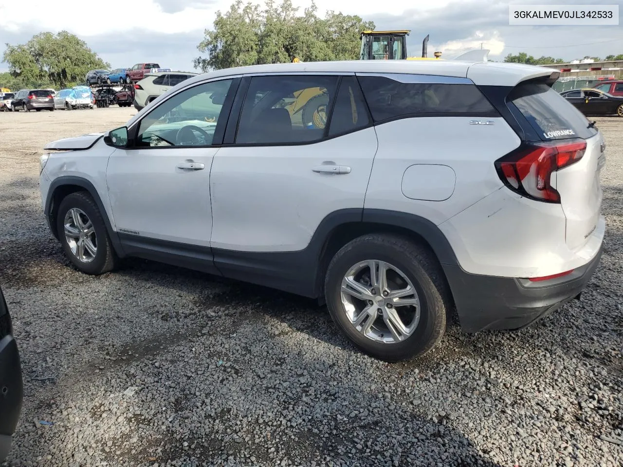 2018 GMC Terrain Sle VIN: 3GKALMEV0JL342533 Lot: 67072424