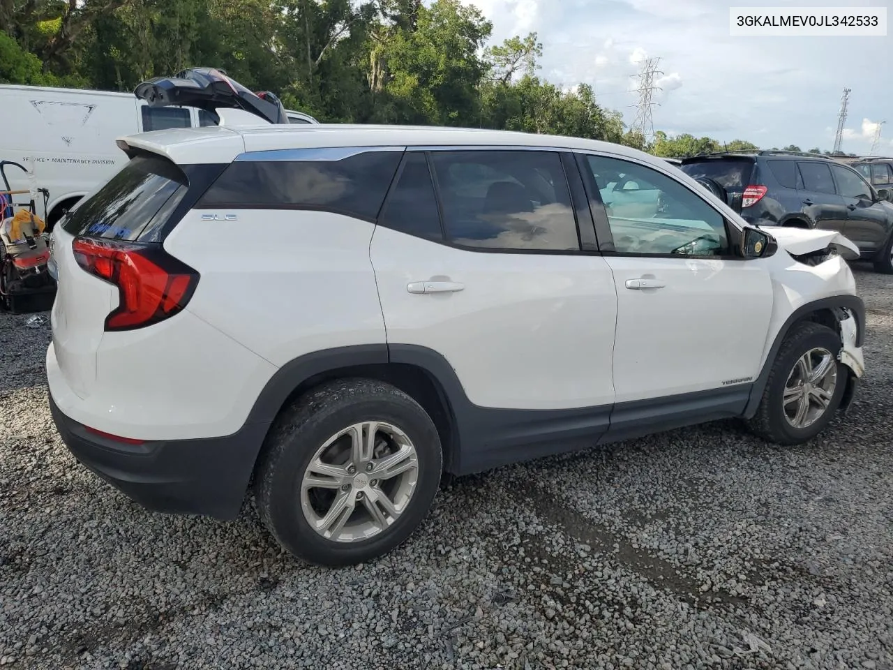 3GKALMEV0JL342533 2018 GMC Terrain Sle