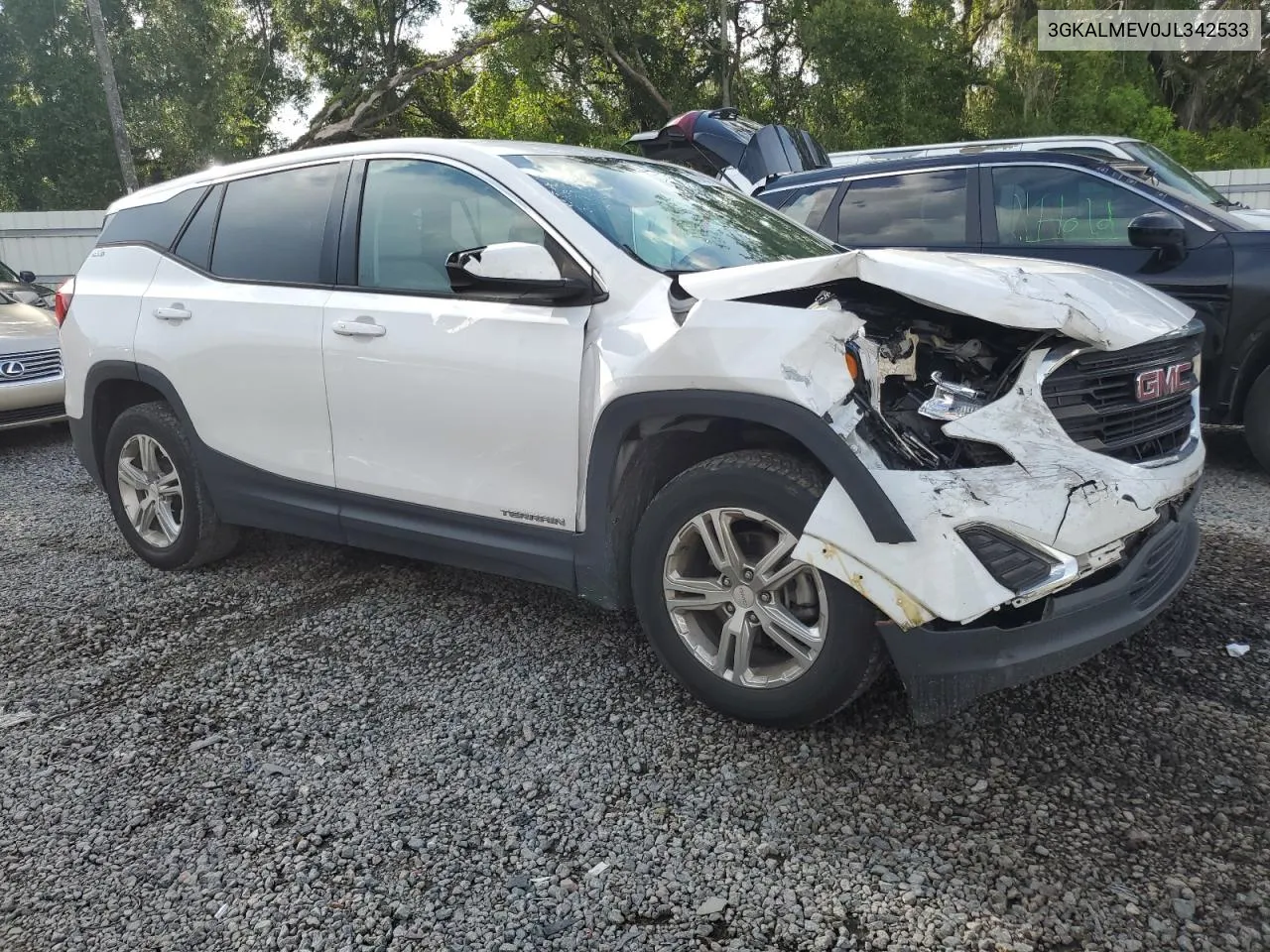 2018 GMC Terrain Sle VIN: 3GKALMEV0JL342533 Lot: 67072424