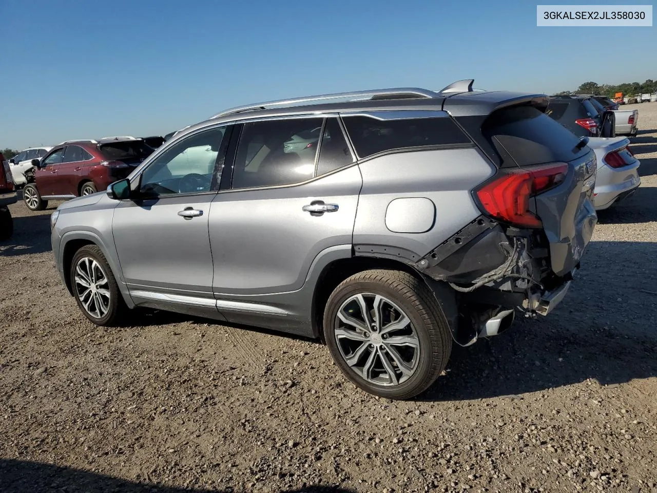 2018 GMC Terrain Denali VIN: 3GKALSEX2JL358030 Lot: 73091864