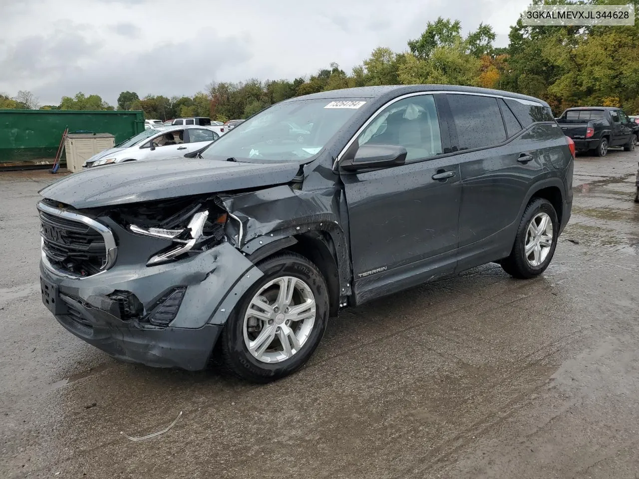 3GKALMEVXJL344628 2018 GMC Terrain Sle