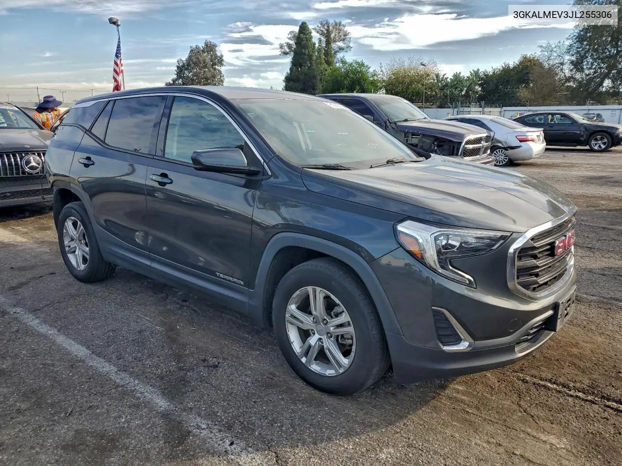 3GKALMEV3JL255306 2018 GMC Terrain Sle