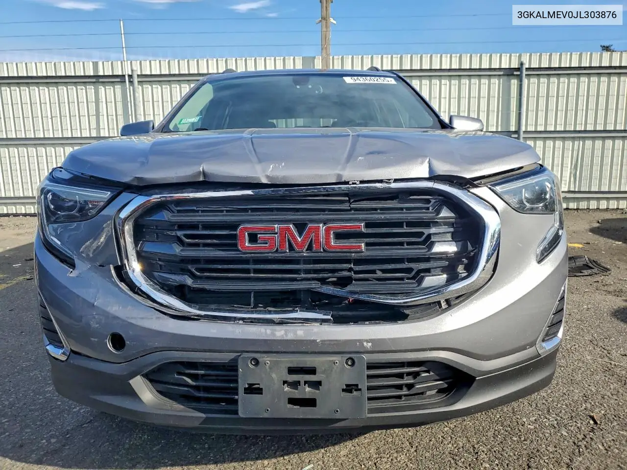 3GKALMEV0JL303876 2018 GMC Terrain Sle