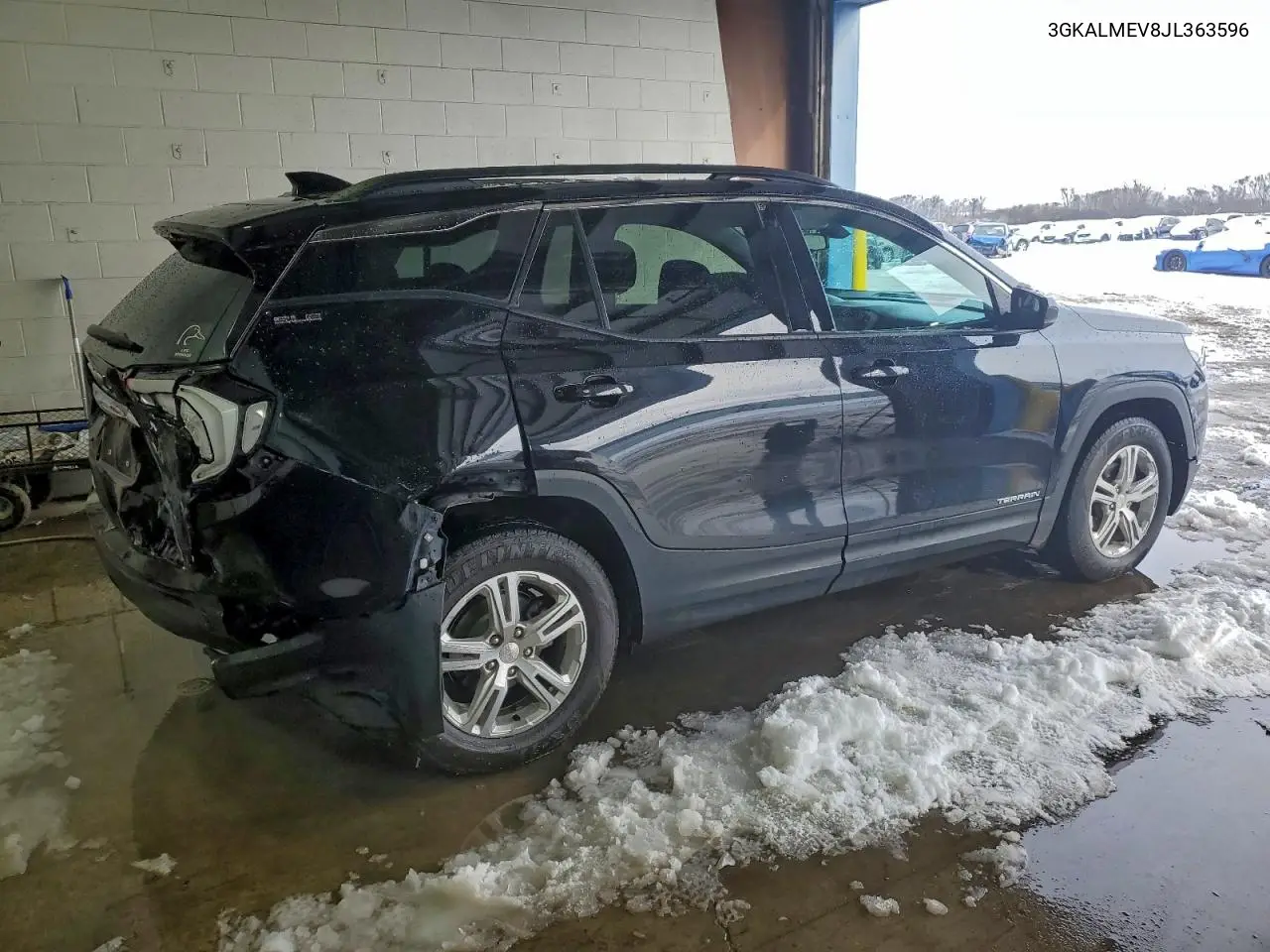 3GKALMEV8JL363596 2018 GMC Terrain Sle