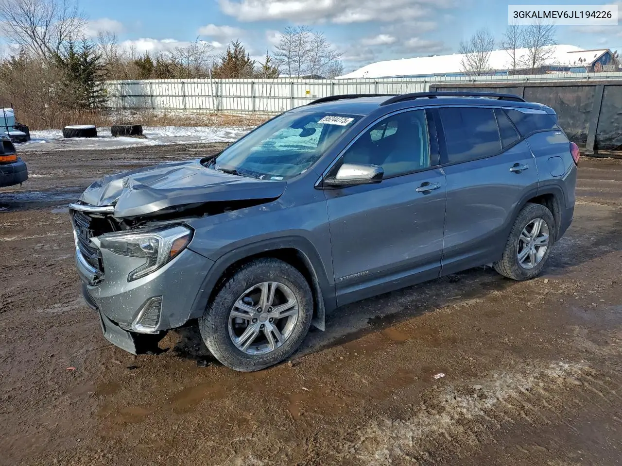 3GKALMEV6JL194226 2018 GMC Terrain Sle