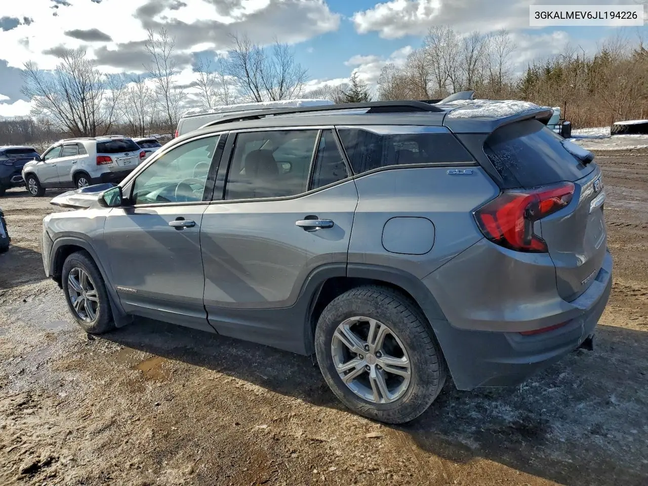 3GKALMEV6JL194226 2018 GMC Terrain Sle