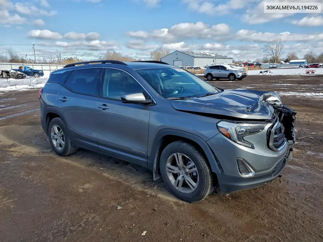 3GKALMEV6JL194226 2018 GMC Terrain Sle