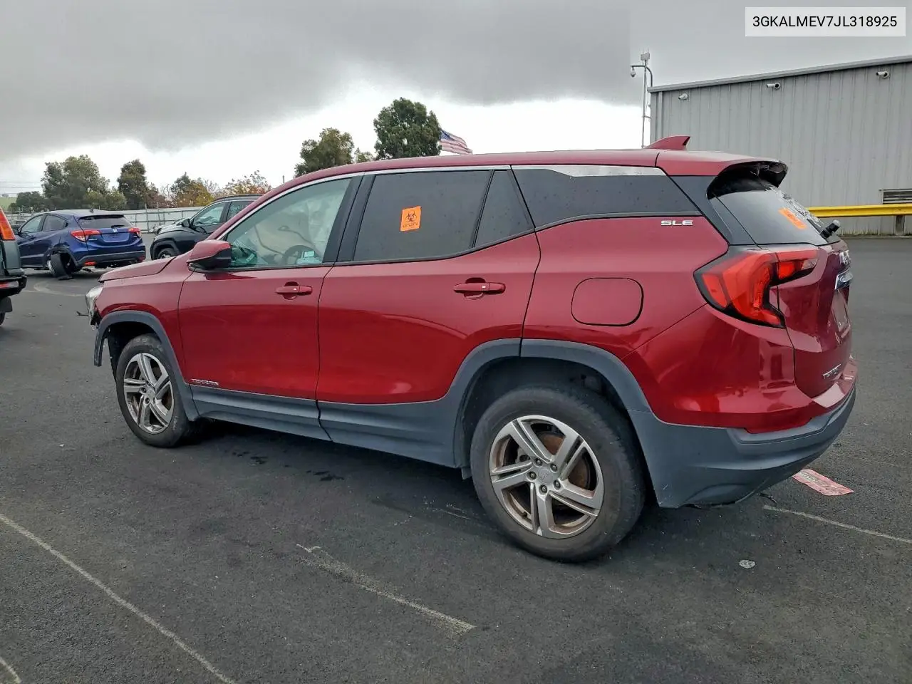 3GKALMEV7JL318925 2018 GMC Terrain Sle