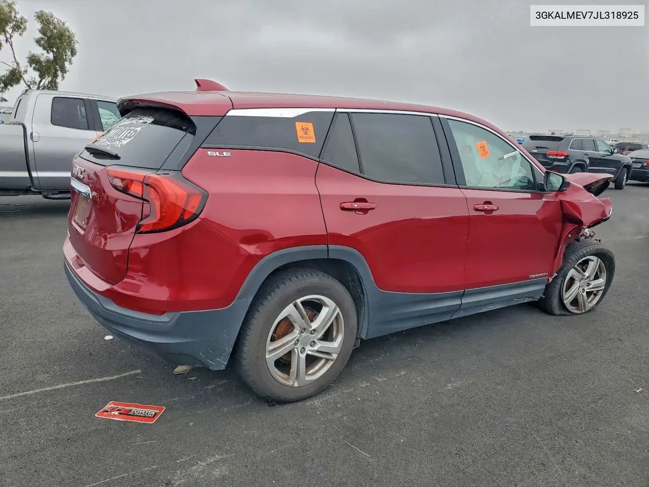 3GKALMEV7JL318925 2018 GMC Terrain Sle