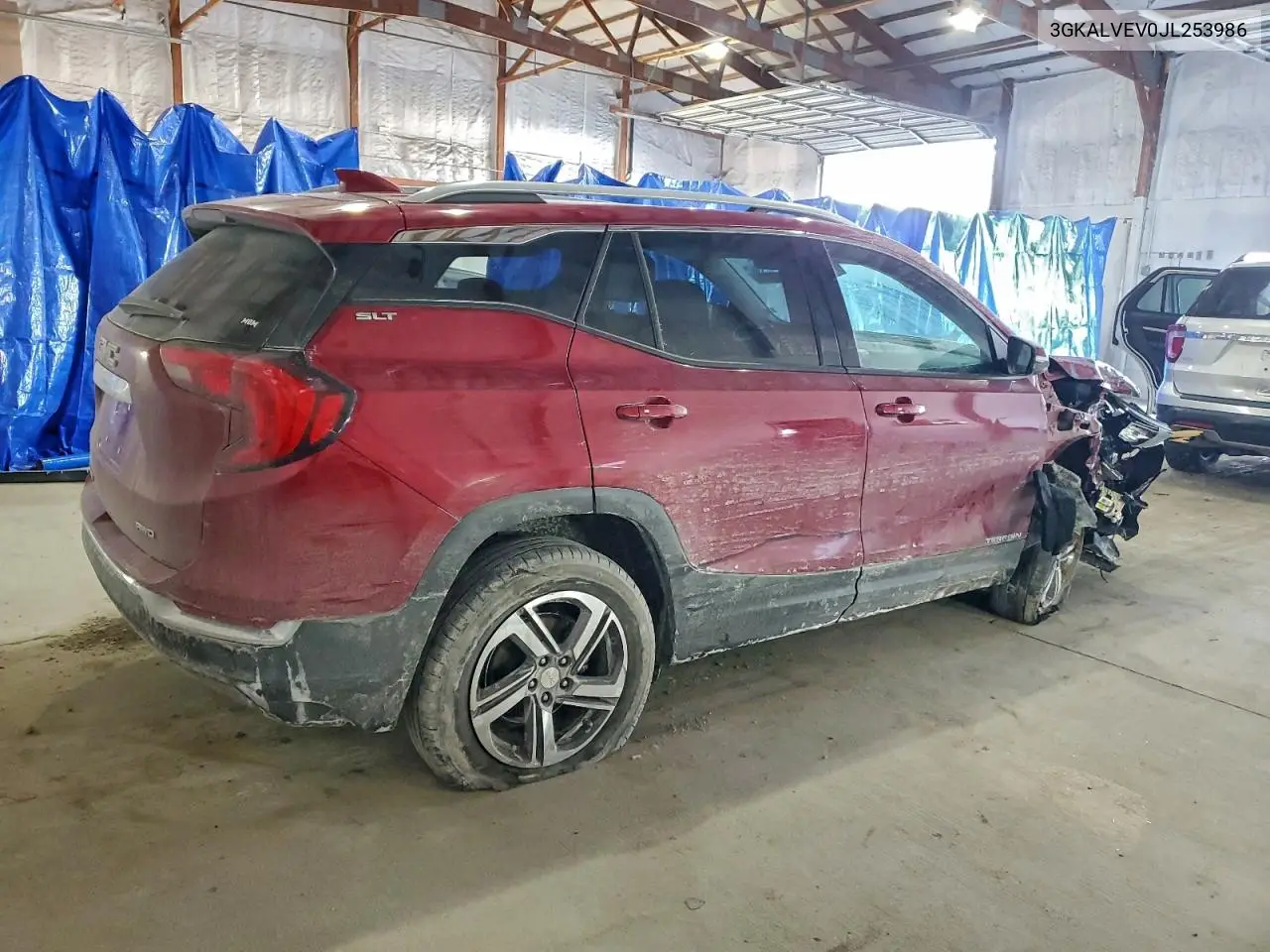 3GKALVEV0JL253986 2018 GMC Terrain Slt