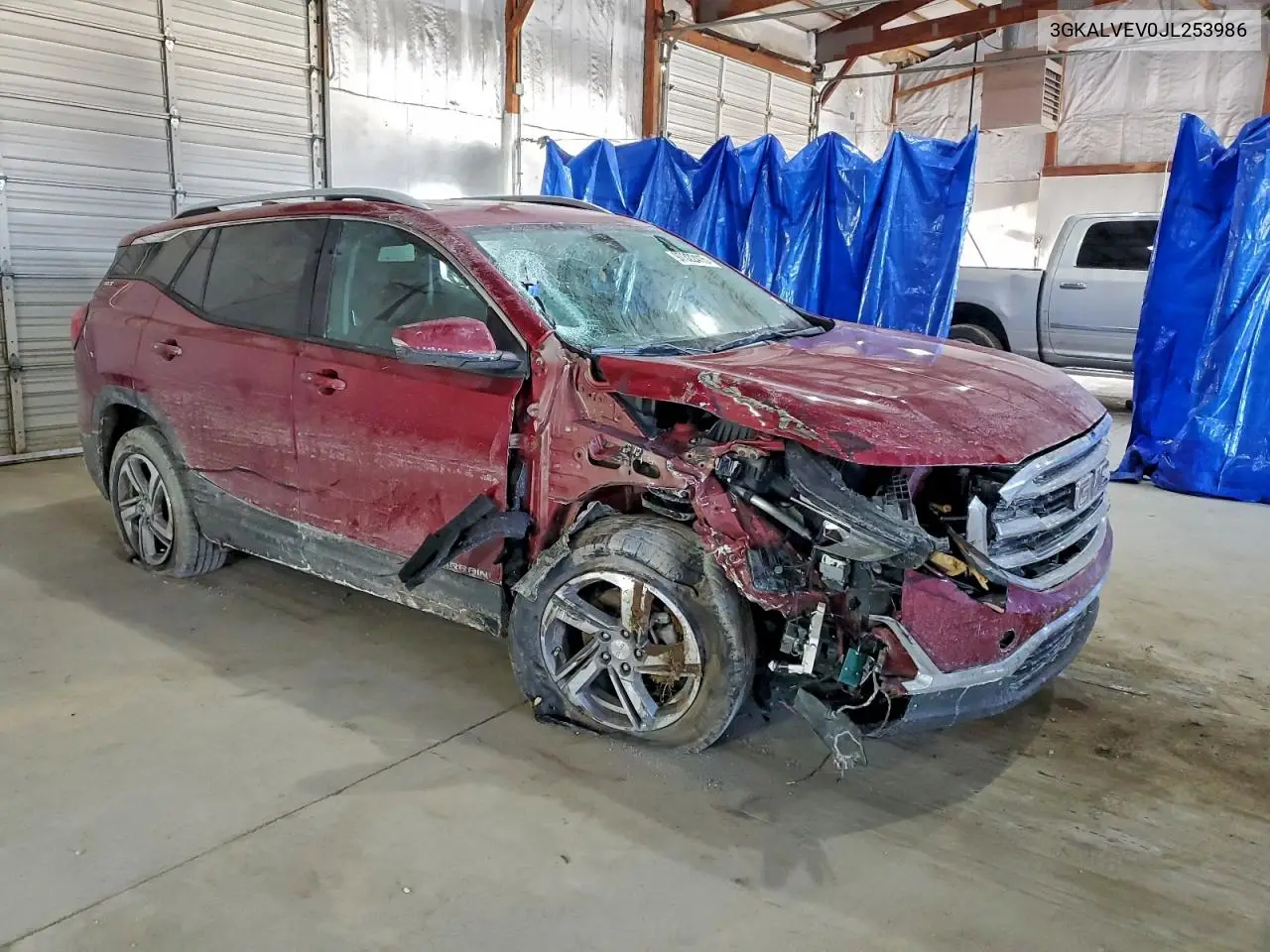 3GKALVEV0JL253986 2018 GMC Terrain Slt
