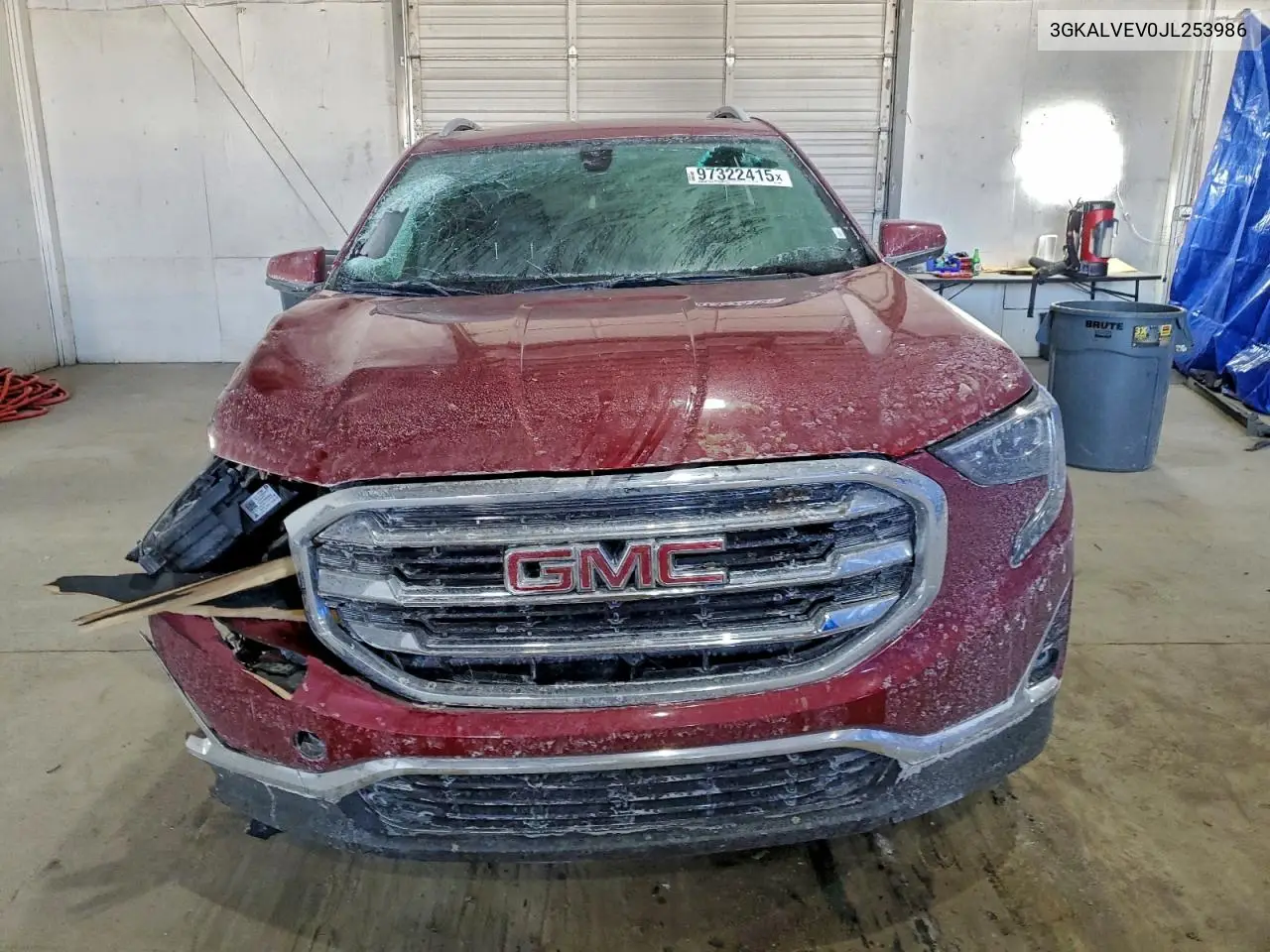 3GKALVEV0JL253986 2018 GMC Terrain Slt