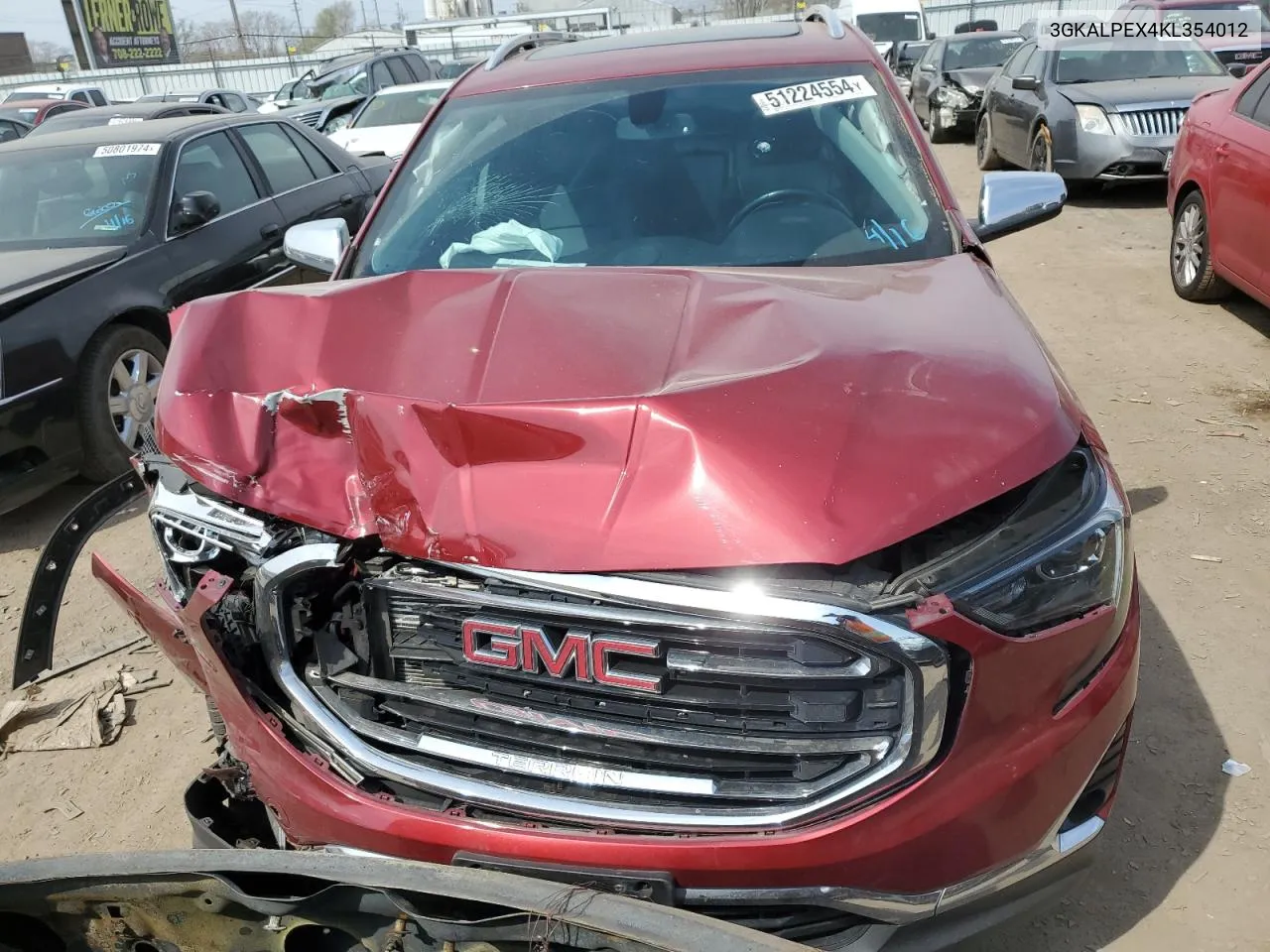 3GKALPEX4KL354012 2019 GMC Terrain Slt