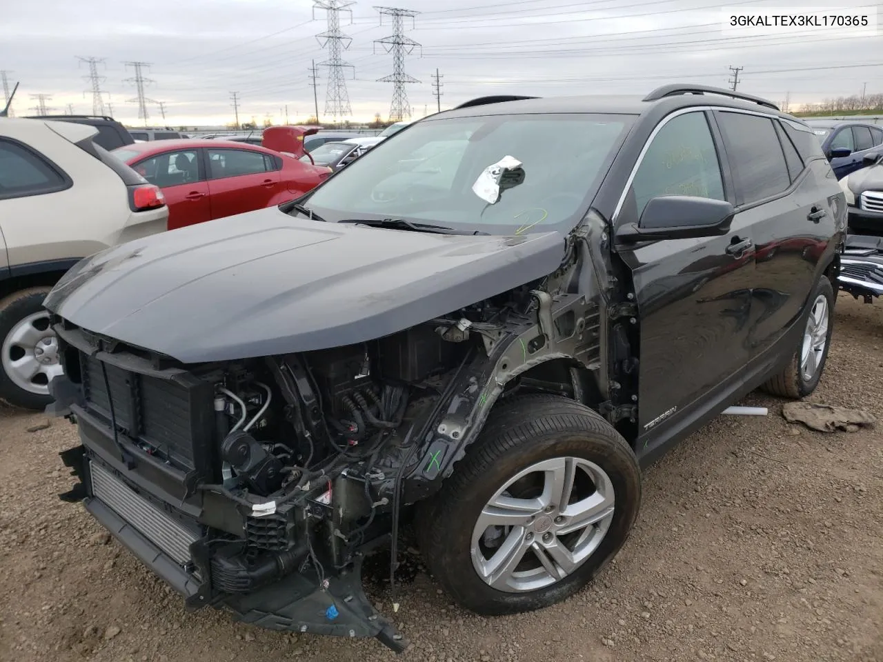 3GKALTEX3KL170365 2019 GMC Terrain Sle