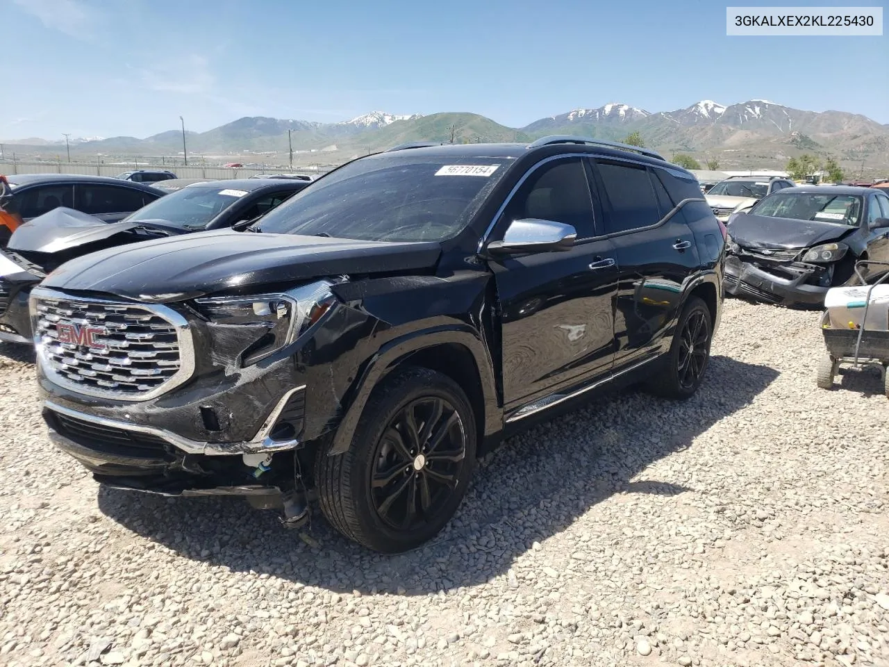 2019 GMC Terrain Denali VIN: 3GKALXEX2KL225430 Lot: 56770154