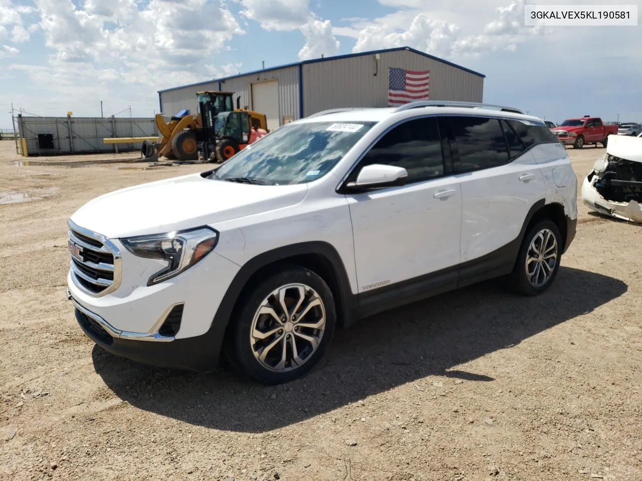 2019 GMC Terrain Slt VIN: 3GKALVEX5KL190581 Lot: 60824144