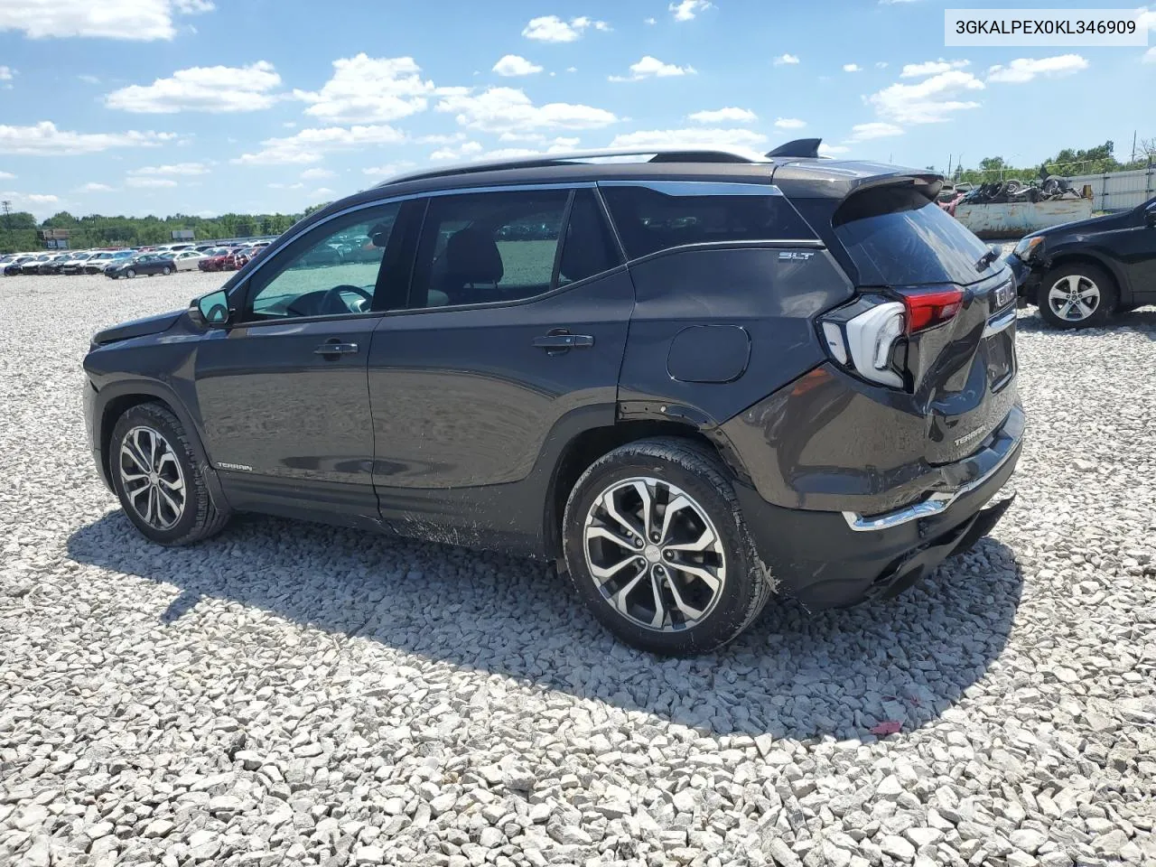 2019 GMC Terrain Slt VIN: 3GKALPEX0KL346909 Lot: 60914954