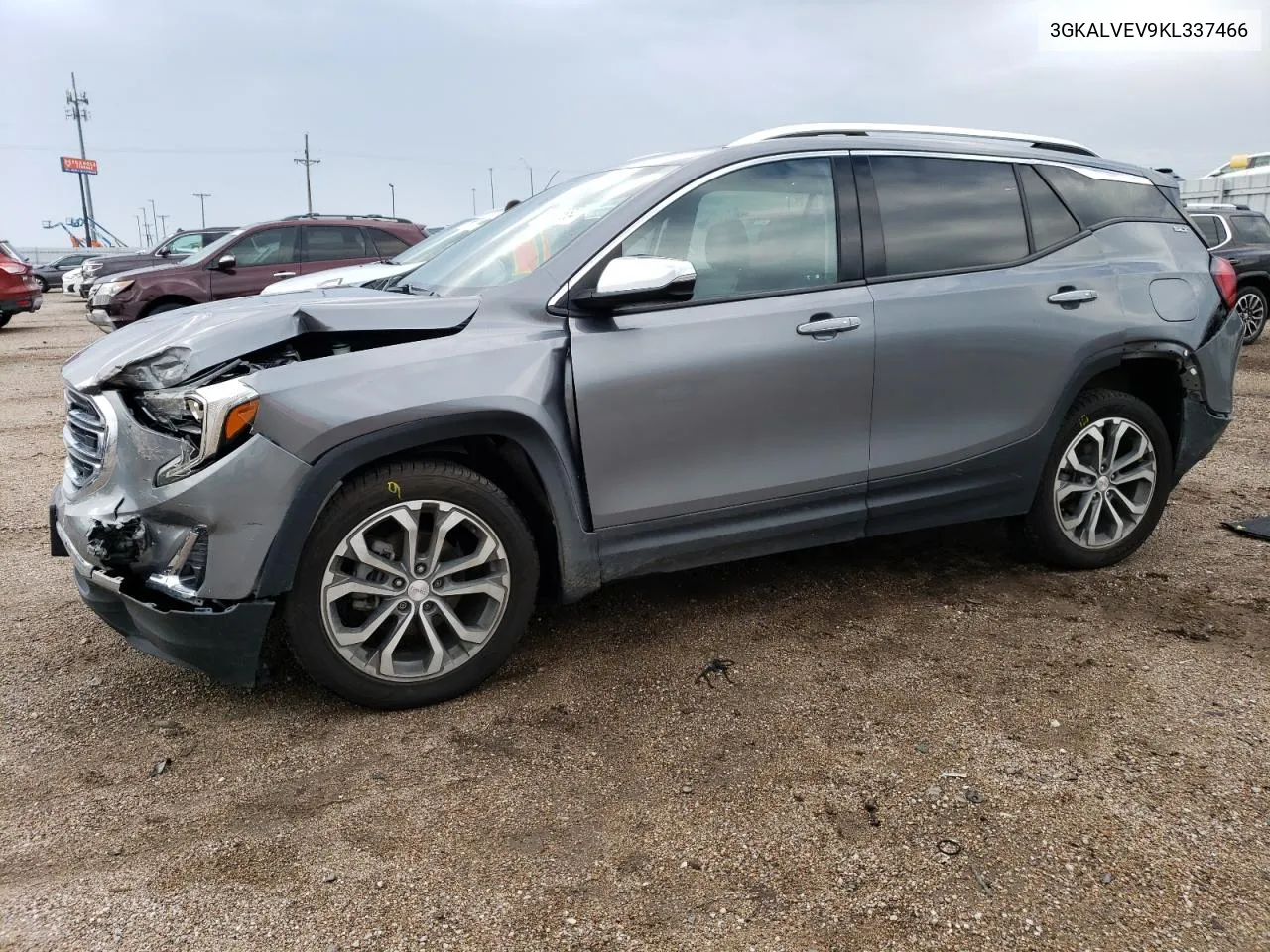 2019 GMC Terrain Slt VIN: 3GKALVEV9KL337466 Lot: 62298054