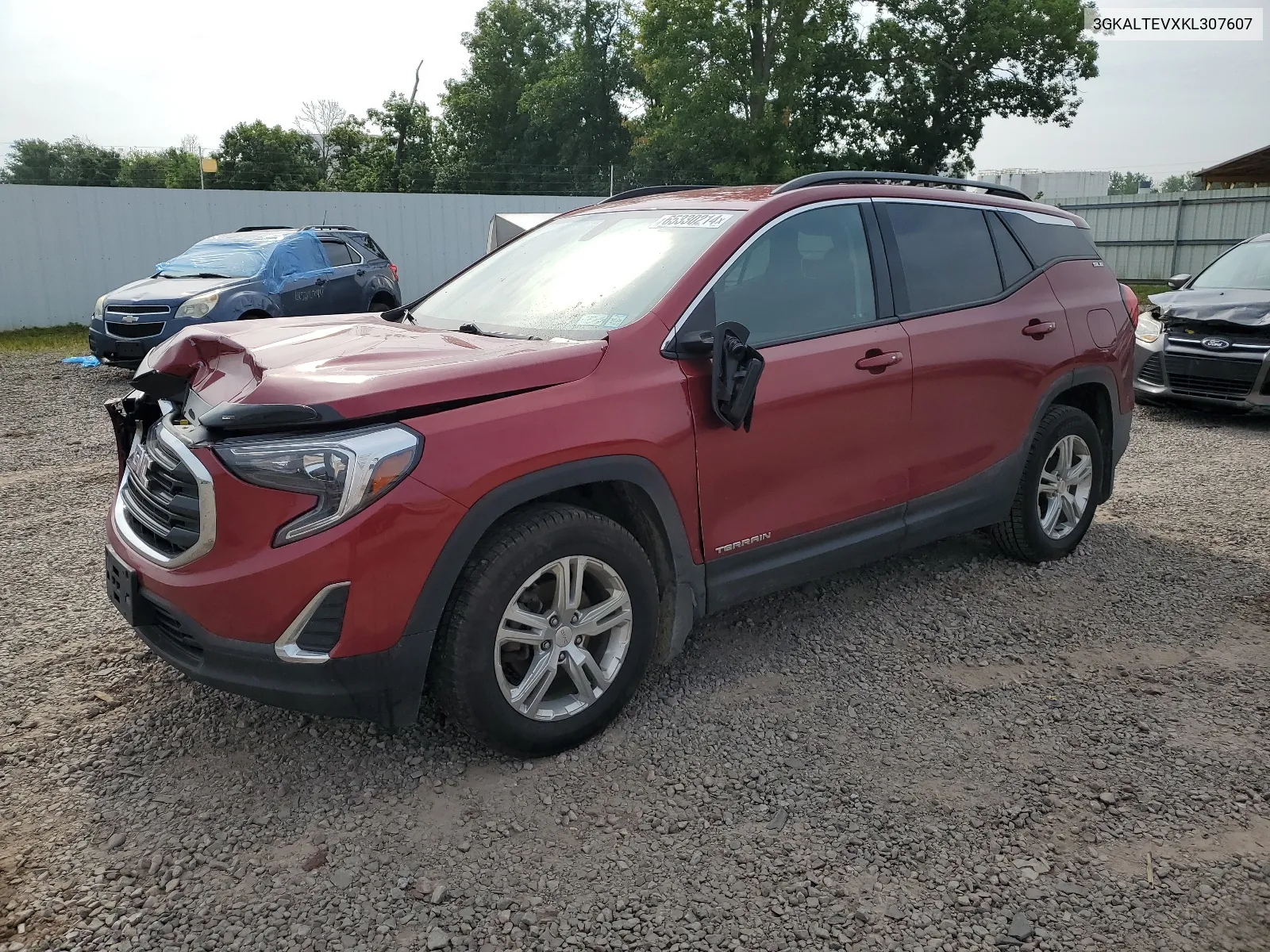 3GKALTEVXKL307607 2019 GMC Terrain Sle