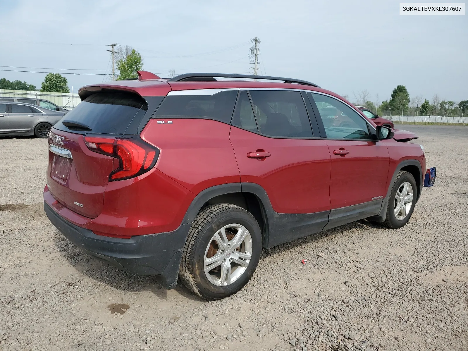 2019 GMC Terrain Sle VIN: 3GKALTEVXKL307607 Lot: 65330214