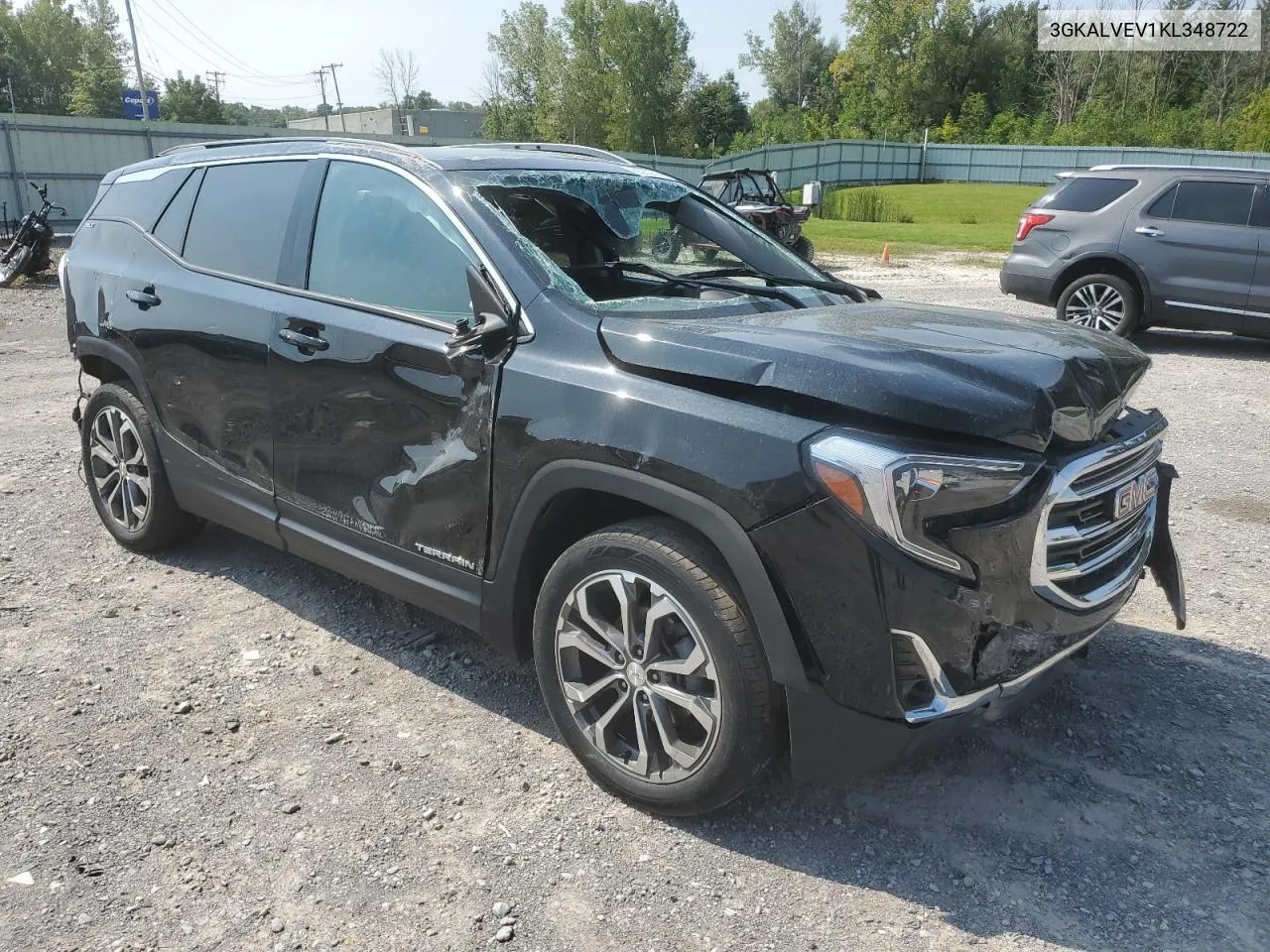 2019 GMC Terrain Slt VIN: 3GKALVEV1KL348722 Lot: 68032694