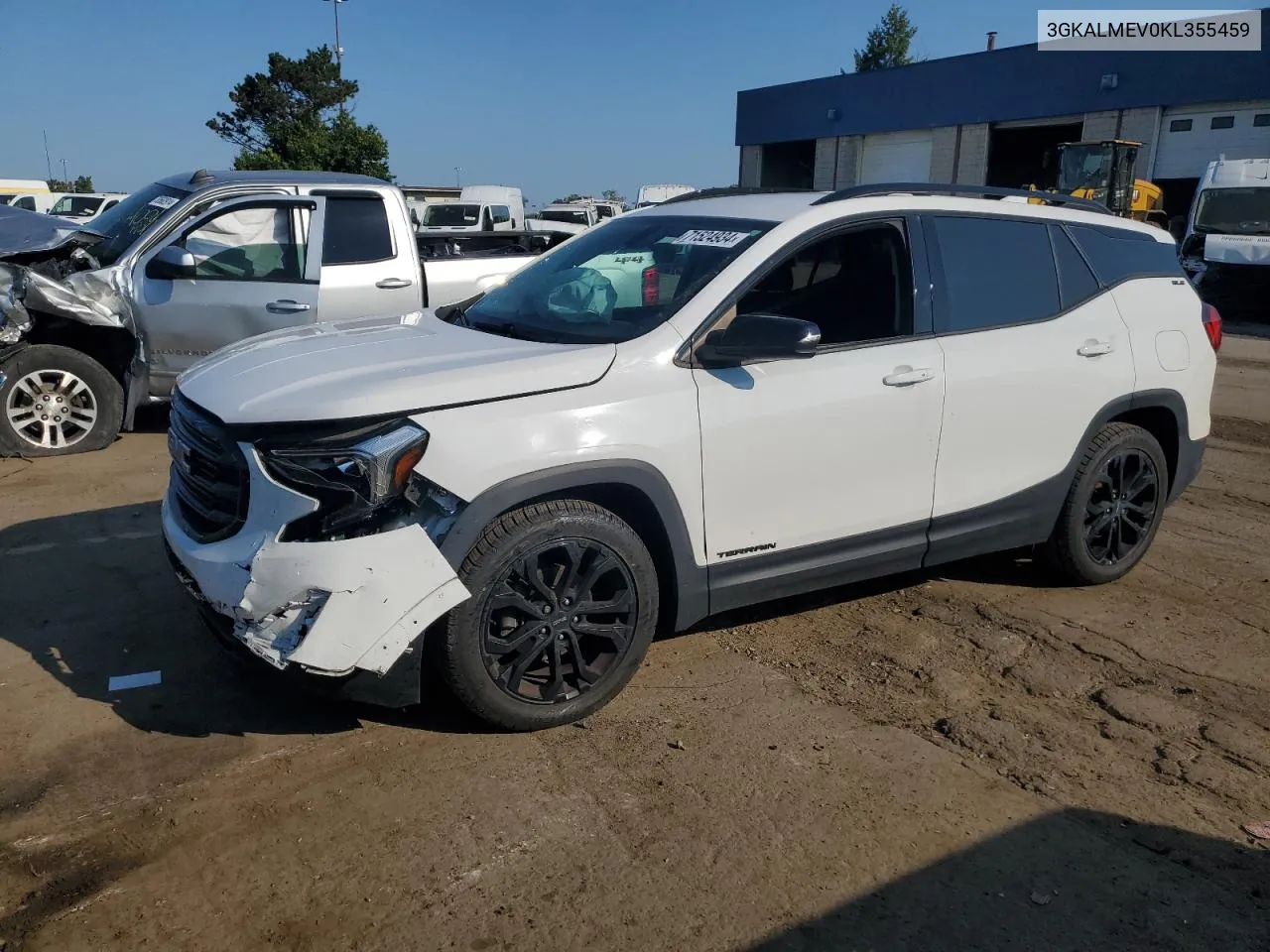 3GKALMEV0KL355459 2019 GMC Terrain Sle