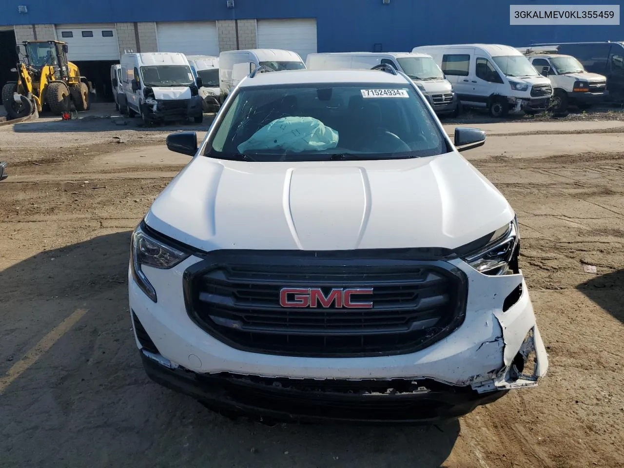 3GKALMEV0KL355459 2019 GMC Terrain Sle