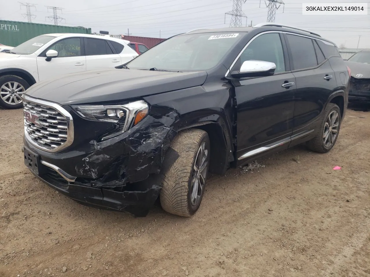 3GKALXEX2KL149014 2019 GMC Terrain Denali