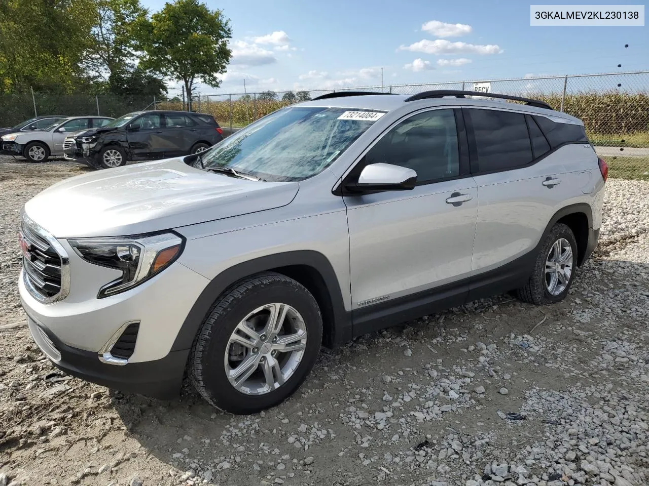 3GKALMEV2KL230138 2019 GMC Terrain Sle