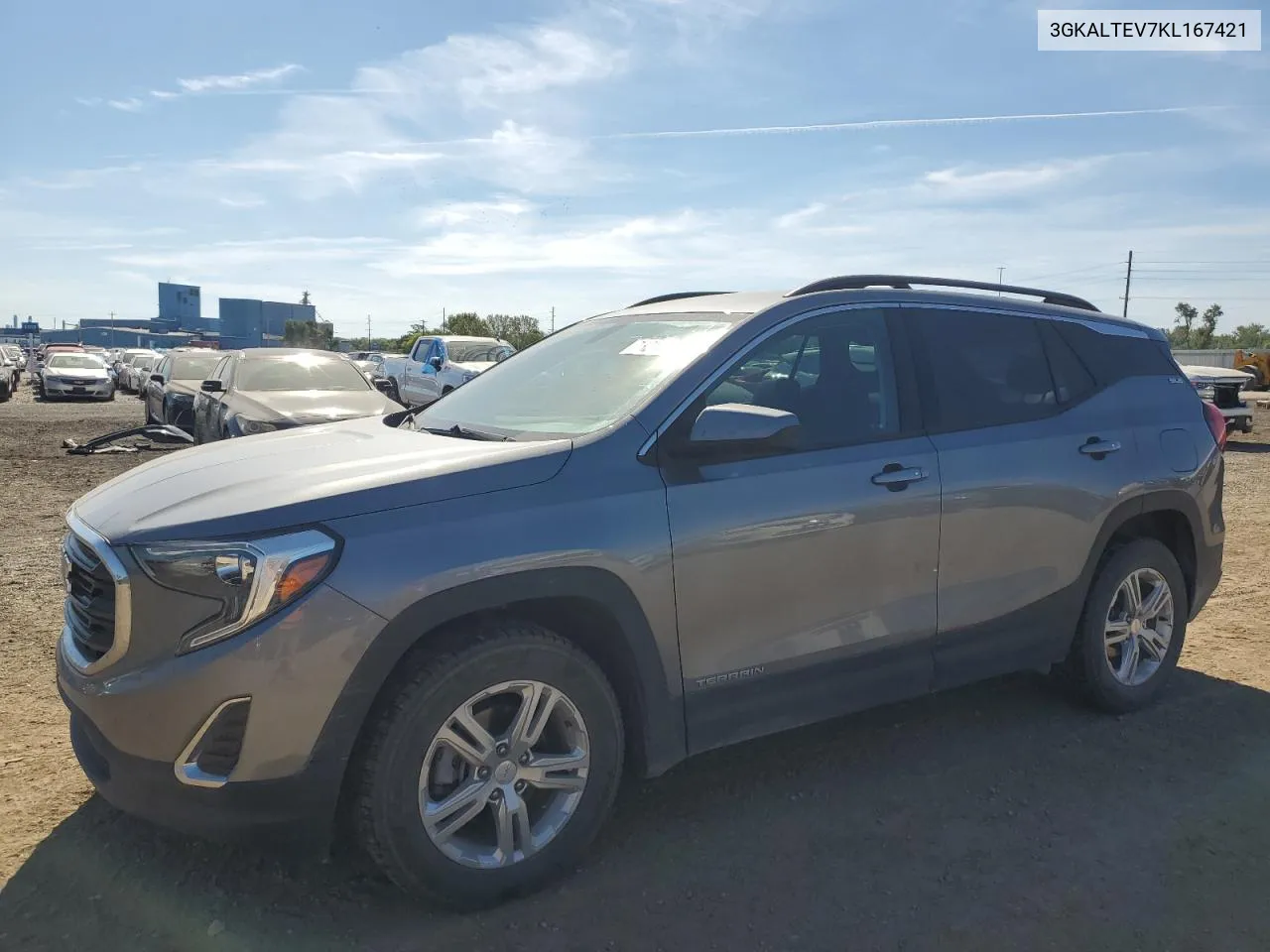 3GKALTEV7KL167421 2019 GMC Terrain Sle