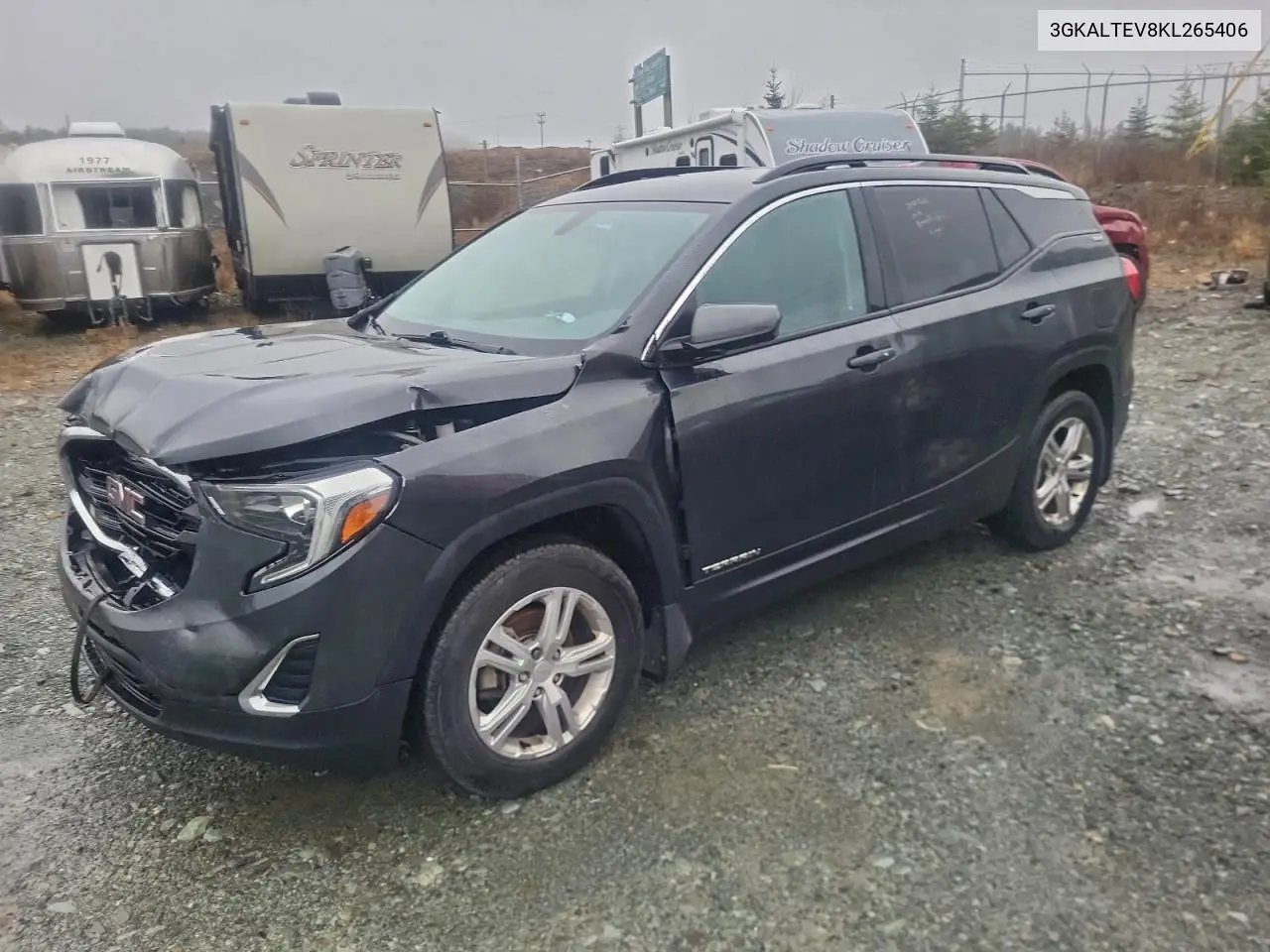 3GKALTEV8KL265406 2019 GMC Terrain Sle