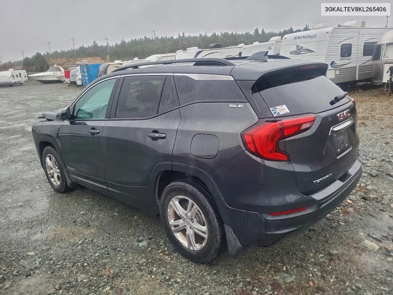 3GKALTEV8KL265406 2019 GMC Terrain Sle