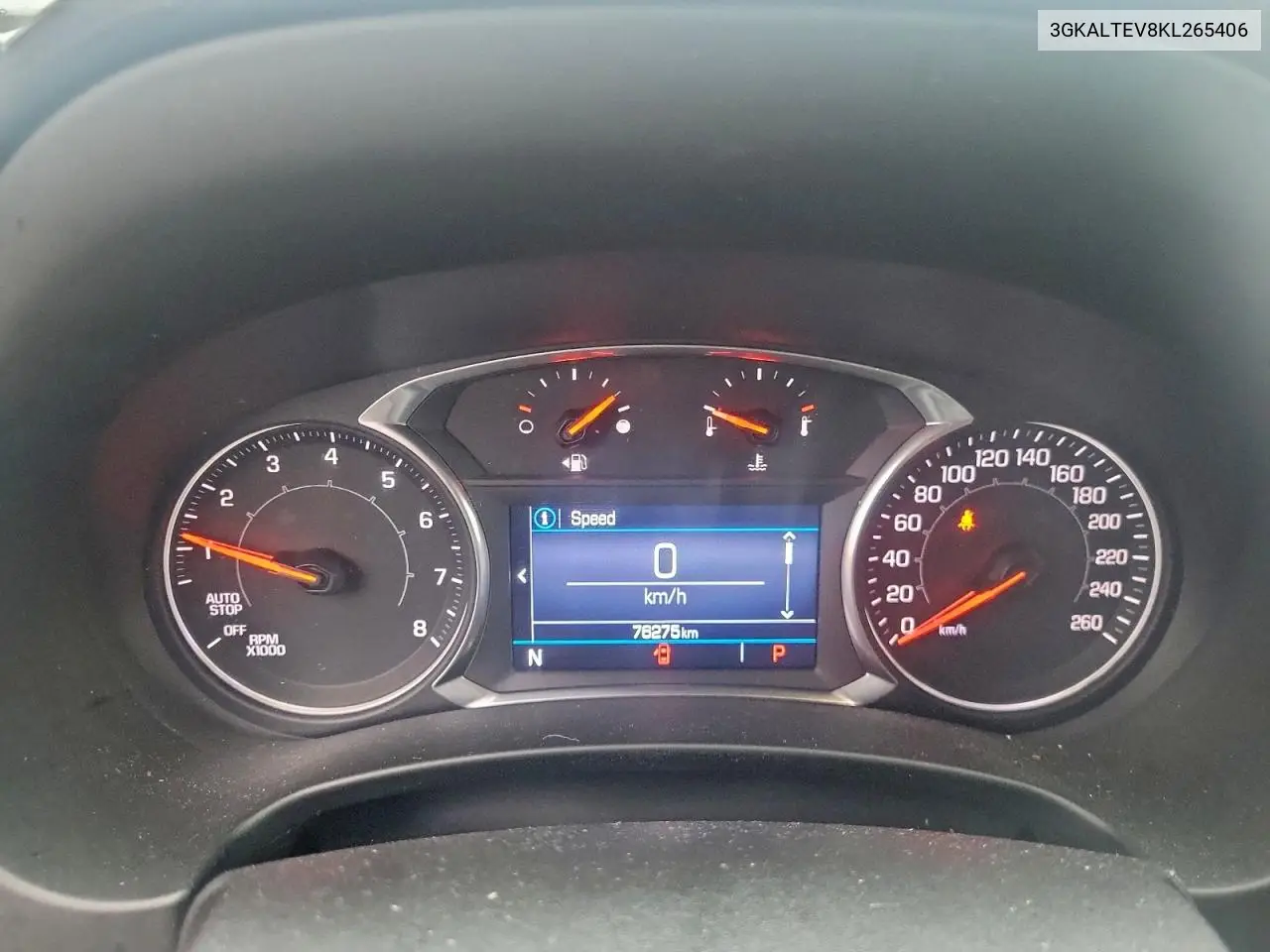 3GKALTEV8KL265406 2019 GMC Terrain Sle